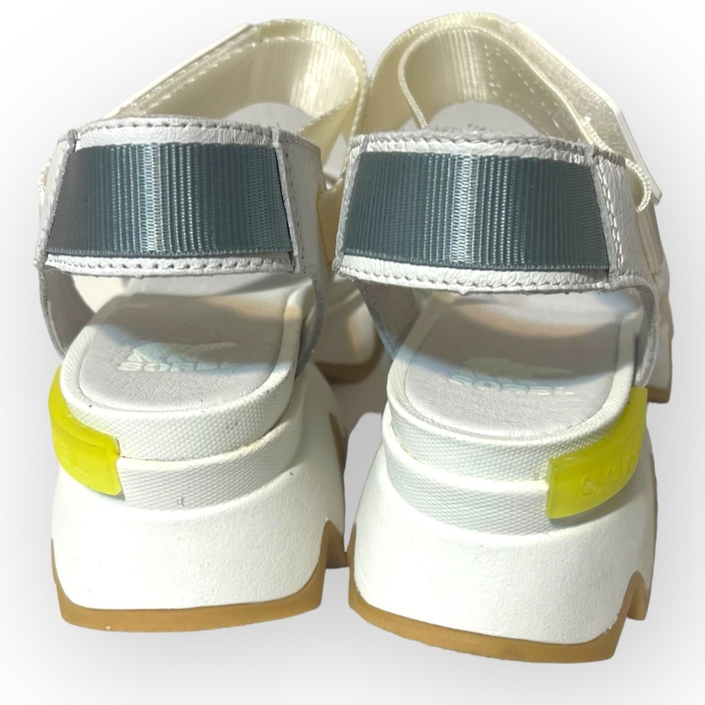 Sorel White Multicolor Wave Sandals - Picture 7 of 16
